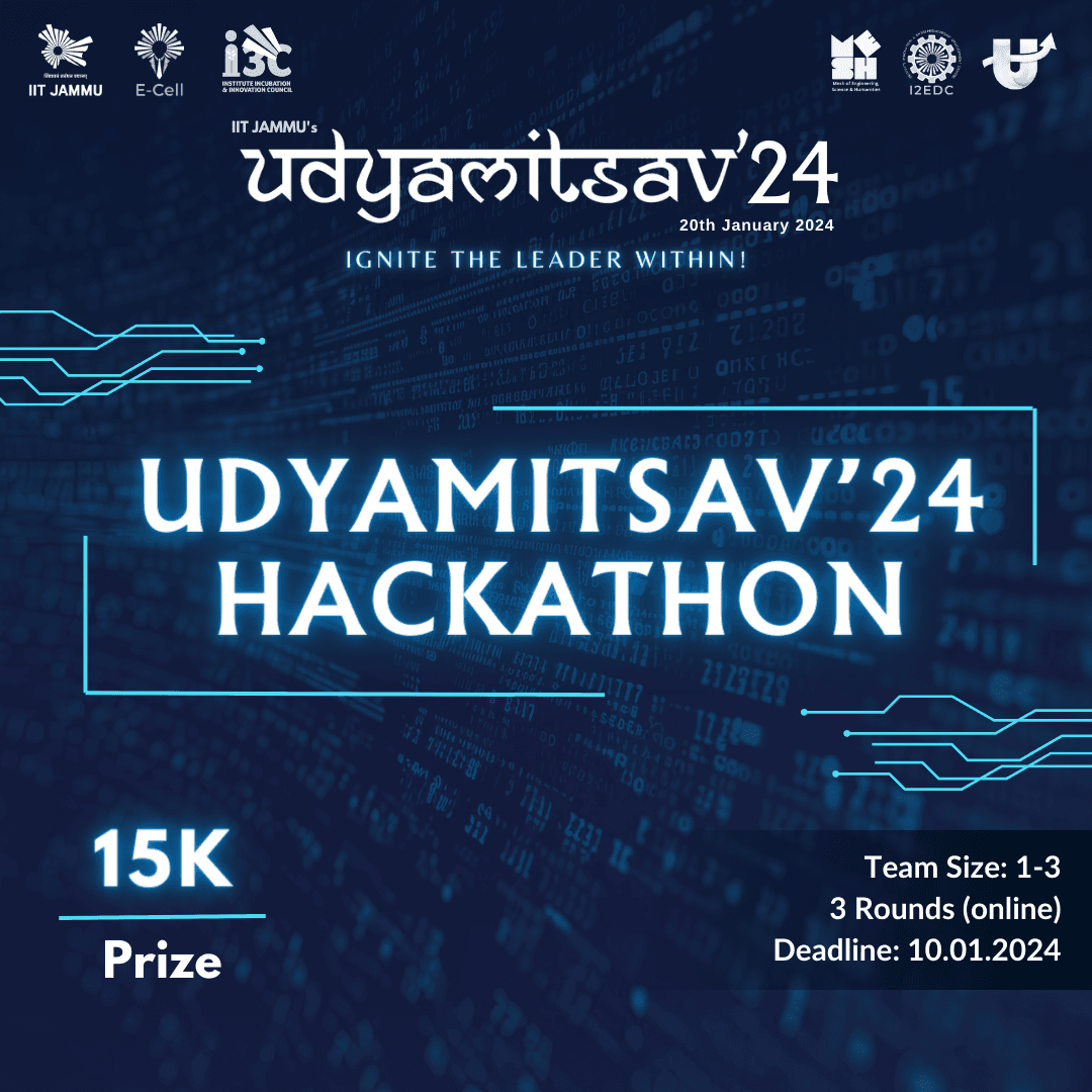 Udyamitsav'24 Hackathon